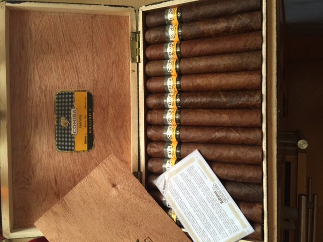 Charutos cubanos cohiba maduro 5