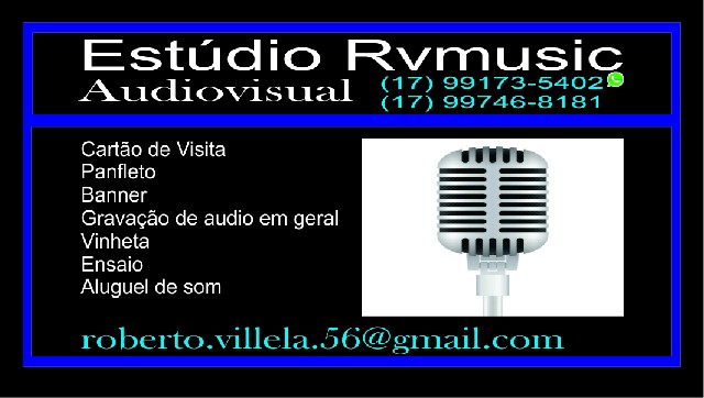 Foto 1 - Estdio audiovisual  Rvmusic